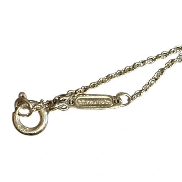 Tiffany & Co Pendant Necklace 16-18” ChainC - Picture 3 of 3